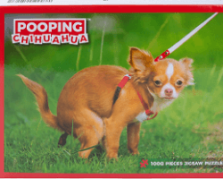 Pooping Dog Puzzle