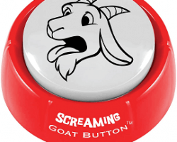 Screaming Goat Button