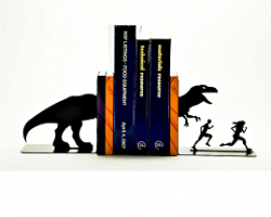 T-Rex Metal Bookends