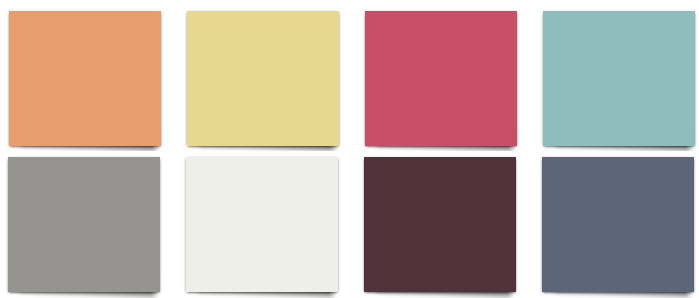 Interior & Exterior Colors Chart