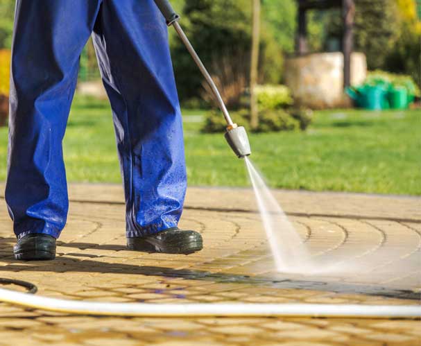 Walkway Pressure Wash