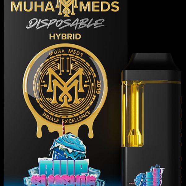 Muhameds 2G Blue Slushie Vape Disposable (H)