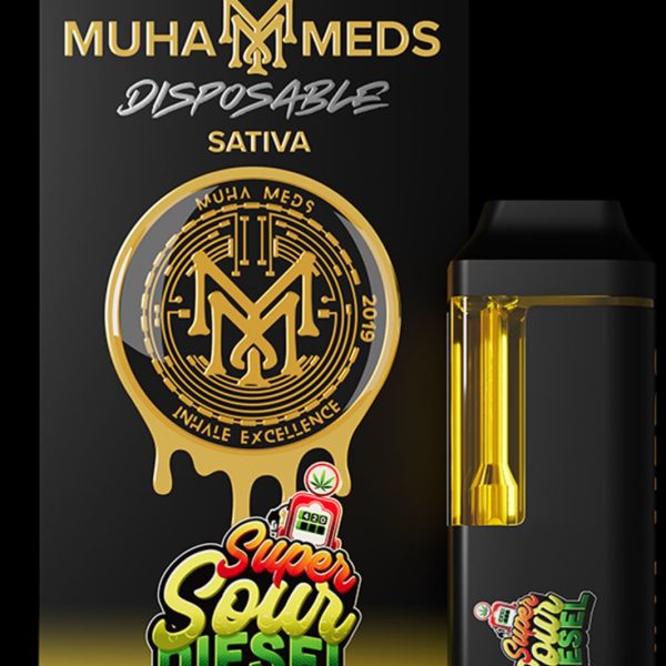 Muhameds 2G Super Sour Diesel Vape Disposable (S)