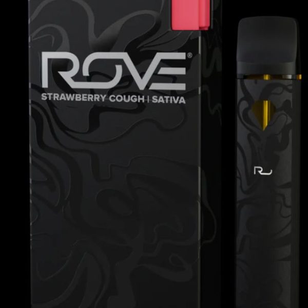 Rove 1G Strawberry Cough Live Resin Diamonds Pod Vape Kit (S)