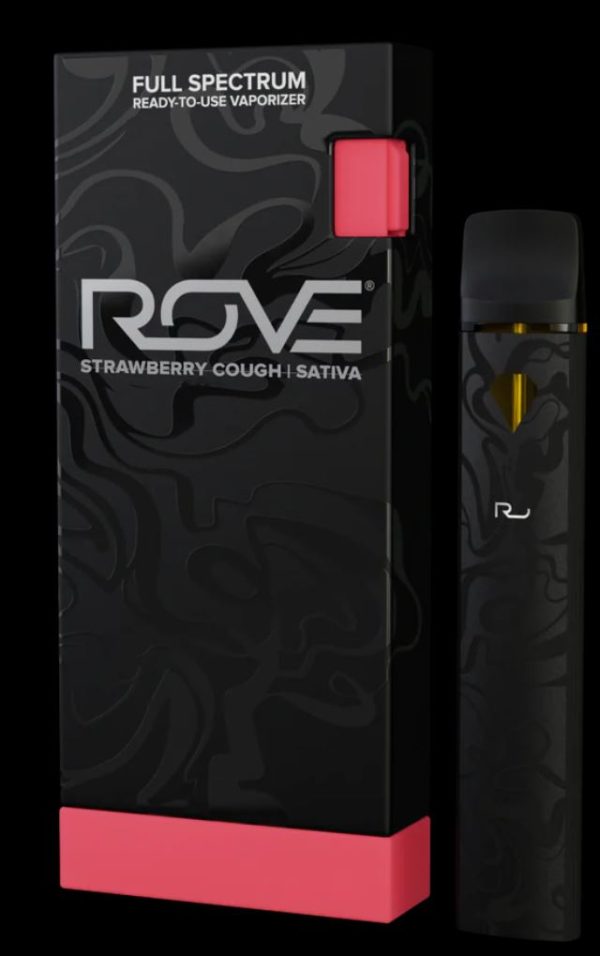Rove 1G Strawberry Cough Live Resin Diamonds Pod Vape Kit (S)